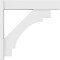 Ekena Millwork Merced Architectural Grade PVC Outlooker with Block Ends, 7"W X 36"D X 36"H OUTP07X36X36MRC05 - alternate 3